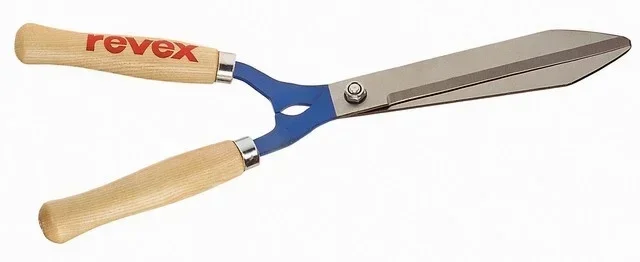 Forbici da siepe lame diritte 260 mm REVEX - manico in legno