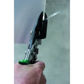 EDMA Passe-Franc Sheet Metal Shears - Straight Cut 35mm - Professional Metal Cutting Tool