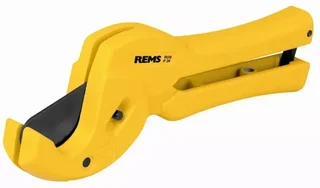 REMS ROS P26 Cordless Plastic Pipe Cutter 26mm | Professional Electric Shear for PVC PPR Pipes