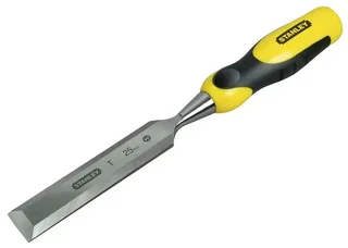 Scalpello per Legno Stanley Dynagrip 0-16-8 con Impugnatura Bimateriale Antiscivolo