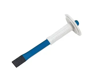 Mason's chisel 300 mm REVEX 014520 with hand guard - 16 mm blade