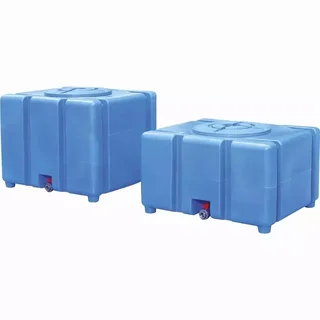 Depósito de agua autoportante JETLY 450-1900L válvula PVC 32mm HDPE grado alimenticio