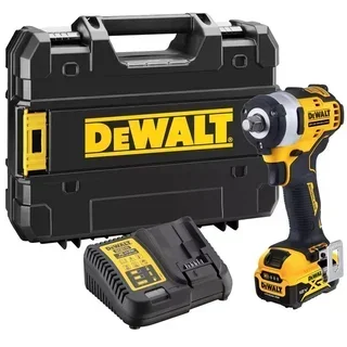 Clé à chocs DEWALT XR 12V DCF901P1 1/2" 340Nm batterie 5Ah coffret TSTAK