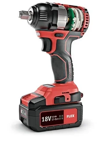 Clé à chocs FLEX 18V 1/2" brushless coffret 2 batteries chargeur 920090