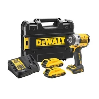DEWALT 18V XR Brushless Avvitatore ad Impulsi 406Nm 2Ah DCF921D2T Senza Fili Alta Coppia Compatto