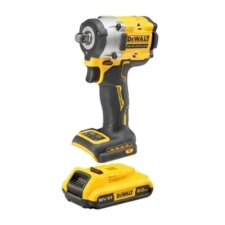 DEWALT 18V XR Brushless Avvitatore ad Impulsi 406Nm 2Ah DCF921D2T Senza Fili Alta Coppia Compatto