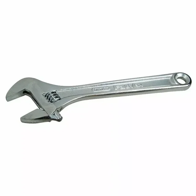 STANLEY FATMAX Adjustable Wrench 250mm Chrome Vanadium Steel 34mm Jaw Capacity