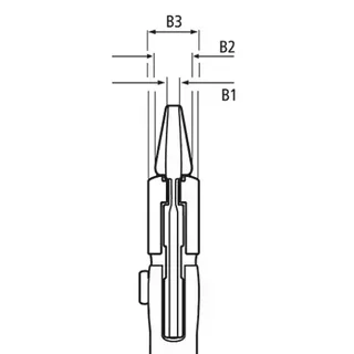 KNIPEX CFG82456 125mm Combination Pliers Wrench - Mechanics Plumbing Tools