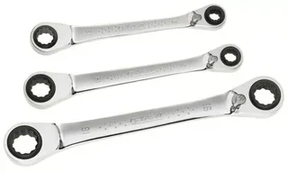 Facom E111115 Chiave 4 in 1 - Set di 3 chiavi multifunzione 8x10 a 18x19