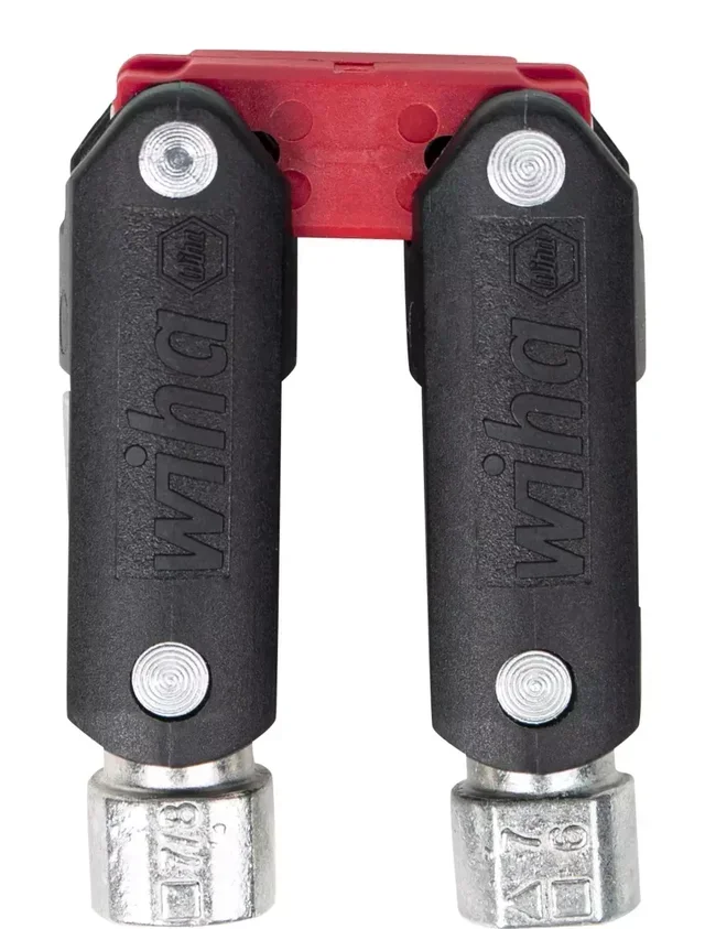 Clé universelle Wiha 44001 à double articulation 8 profils électrotechnique