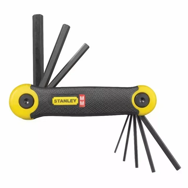 Jeu de 8 clés hexagonales Clemale acier silicium 1,5 à 8mm DIN 911 ISO 2936