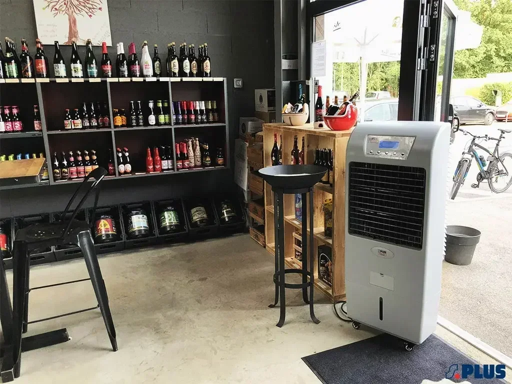 Climatiseur évaporatif mobile RAE M S.PLUS refroidissement adiabatique industriel 211 0600