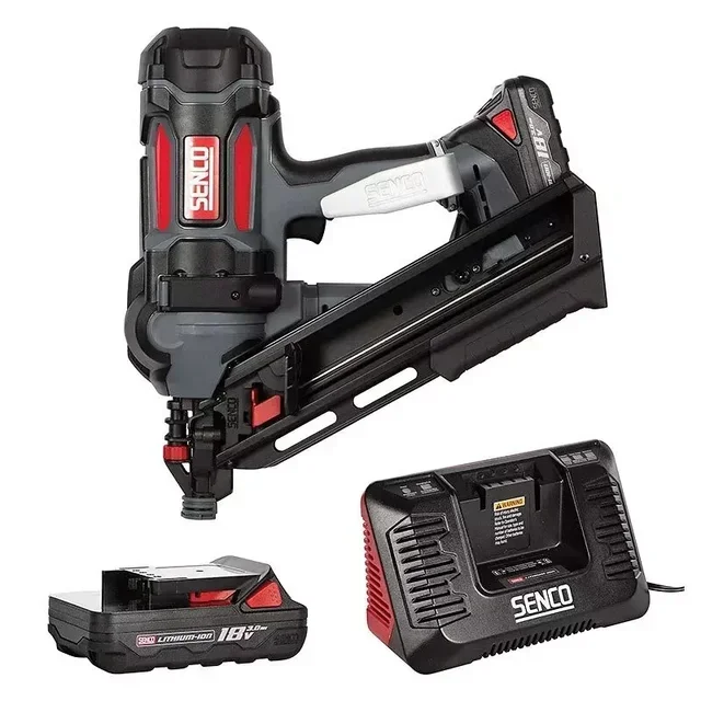 Cloueur charpente sans fil SENCO F-35XP 18V 90mm batteries 3.0Ah