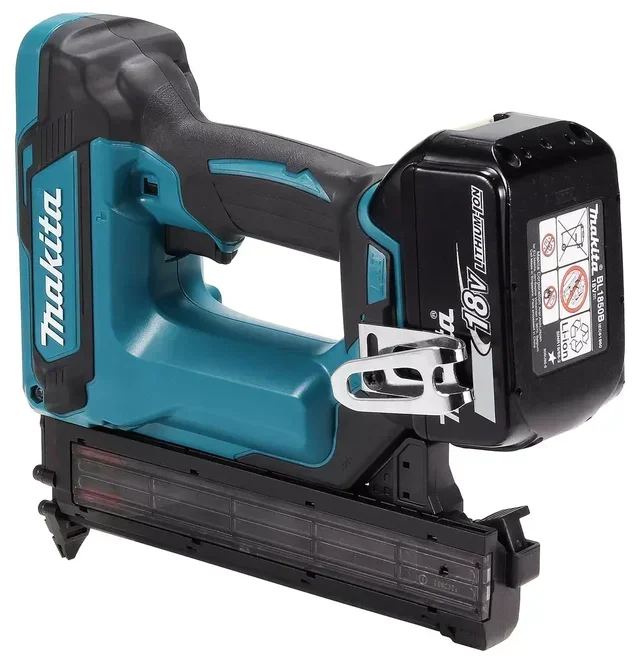 MAKITA DFN350RTJ 18V Akku-Stauchkopfnagler mit 2x 5Ah Akkus und MakPac Koffer