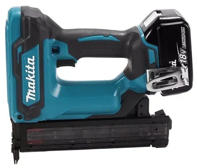 MAKITA DFN350RTJ 18V Akku-Stauchkopfnagler mit 2x 5Ah Akkus und MakPac Koffer