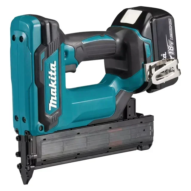 MAKITA DFN350RTJ 18V Akku-Stauchkopfnagler mit 2x 5Ah Akkus und MakPac Koffer