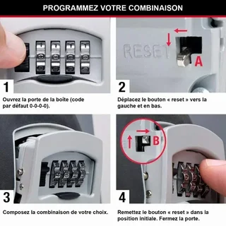 Master Lock 5403EURD Schlüsseltresor XL Wandmontage Hochsicherheit