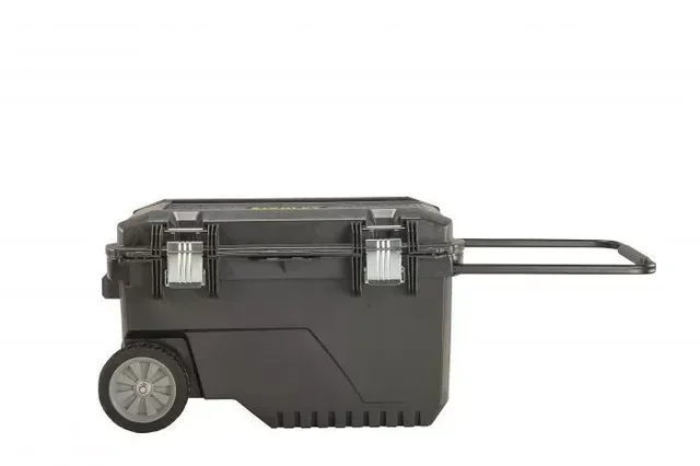 Caja de herramientas impermeable STANLEY FatMax 90L FMST1-73601 para obra con ruedas y asa telescópica