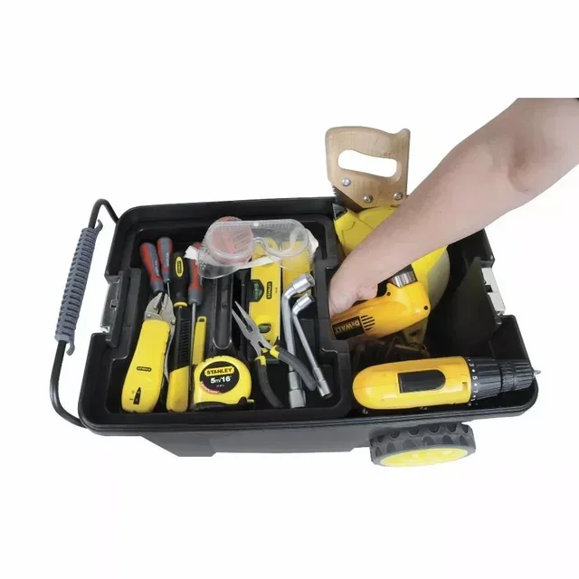 Stanley 53L Jobsite Tool Box Professional Secure Storage Chest