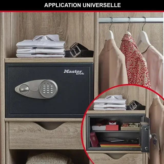 Caja Fuerte Electrónica Master Lock X125ML 33L Cerradura Digital