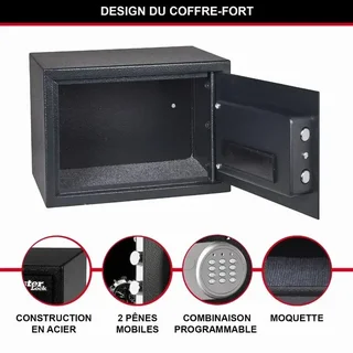 Caja Fuerte Electrónica Master Lock X125ML 33L Cerradura Digital