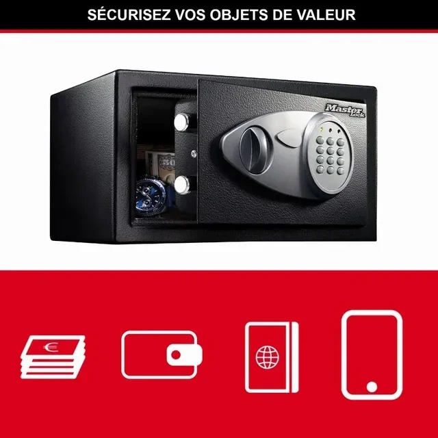 Master Lock X041ML Elektronischer Tresor 11L Digitales Schloss Safe
