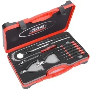 SAM OUTILLAGE 276-J13 Precision Tool Set 13 Pieces - Pliers, Screwdrivers, Tweezers