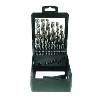 Coffret 25 forets HSS autocentreurs TECN X acier rapide Ø1-13mm C025V3085