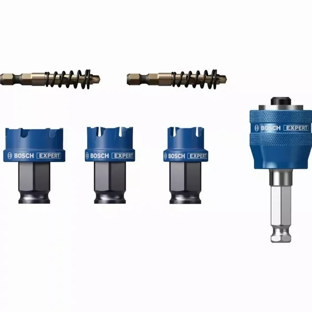 Coffret 3 scies trépan carbure Bosch métal Ø 22/25/32 mm Expert 2608900502