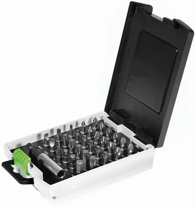 FESTOOL BIT/BH-SORT SYS-Case 31-Piece Screwdriver Bit Set