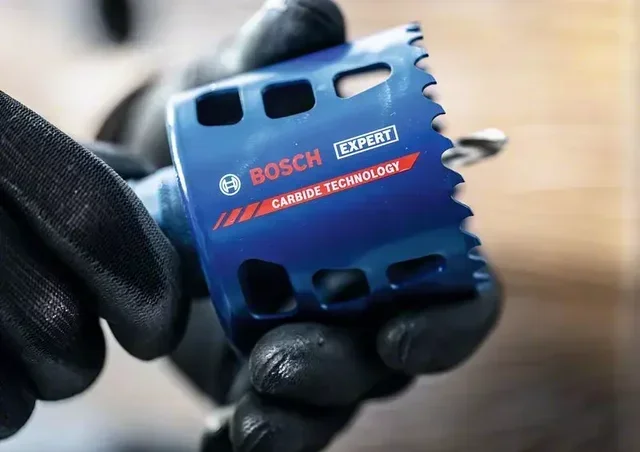 Set 6 Fresa a Tazza Bosch Carburo Multi-Materiale Ø22-68mm - Sega a Tazza Professionale Legno Metallo Cemento