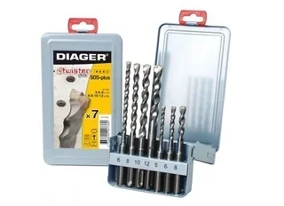 DIAGER SDS+ 105D 7-teiliges Betonbohrer-Set - Bohren in Stahlbeton