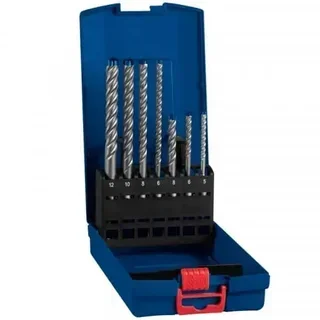 Bosch Expert 7X SDS Plus Concrete Drill Bit Set 7 Pieces 5-6-8-10-12 mm