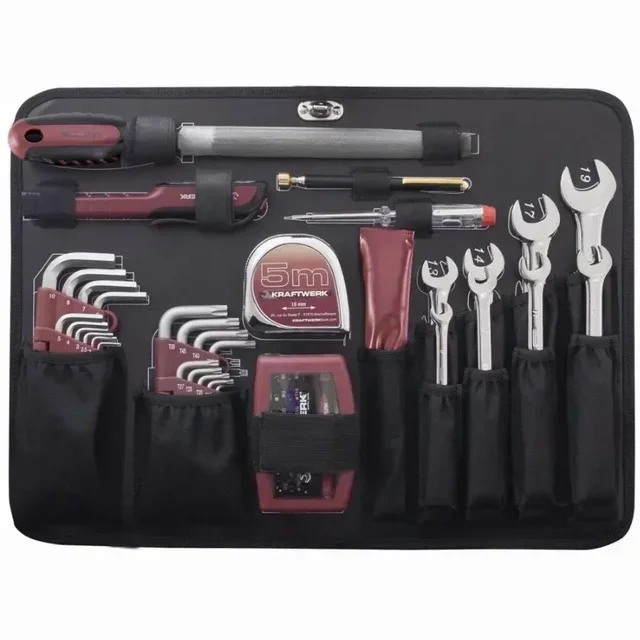 Cassetta Attrezzi Pro-Line KRAFTWERK 264 Pezzi con Trapano BOSCH 10,8V - Modello 3949