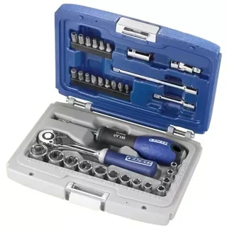Coffret douilles 1/4" Facom EXPERT 34 pièces - E194672