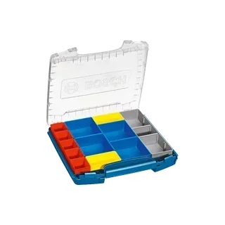 Estuche organizador Bosch i-BOXX 53 con 12 accesorios de color - 1600A001S7 | Caja herramientas profesional