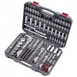 Coffret outils 200 pièces KRAFTWERK douilles 1/4" 3/8" 1/2" et accessoires
