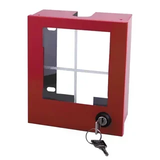 Coffret électrique GURTNER 155x140x70mm verre dormant rouge