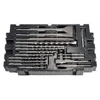 Makita 17-teiliges SDS-Plus Bohrer- und Meißel-Set B-52059 - Betonbohrer und Stemmeisen Kit