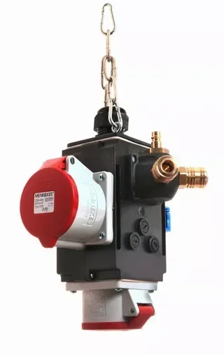 SCHWABE Mixo VI+ 860751 Hängesteckdosen-Set - Schlagfestes vorkabeltes Gehäuse