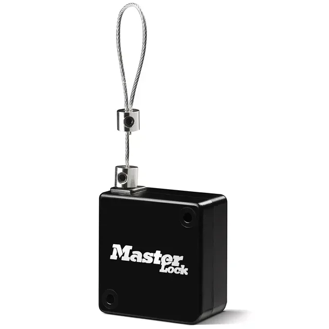 Coffret sécurisé MASTER LOCK 5490EURD à clé avec câble enrouleur 91 cm