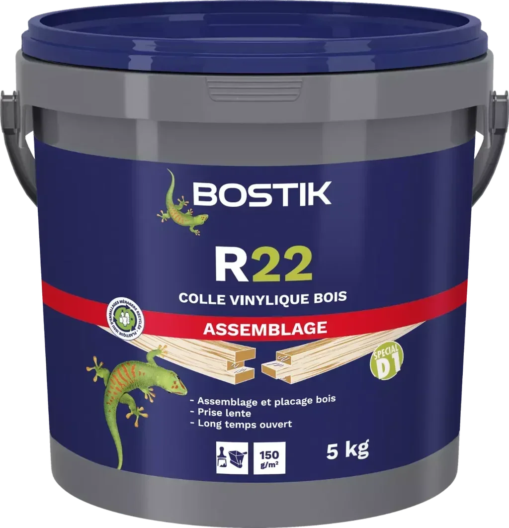 Colle Bostik R22 prise lente seau 5kg - 30604649