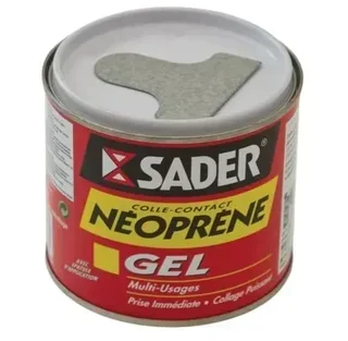 SADER Neopren Kontaktgel Kleber 500ml Multi-Material Holz Leder Gummi Klebstoff