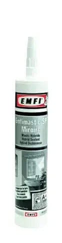 Colle hybride EMFI Emfimastic SP pour miroir verre et bois - 75035BE008