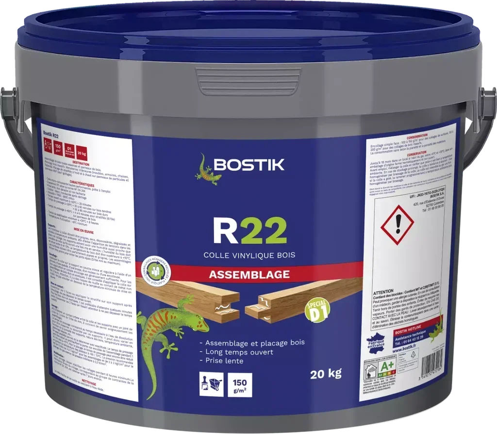 Adesivo a presa lenta R22 D1 Bostik 3060 presa progressiva legno falegnameria