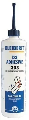 Colla vinilica D3/D4 KLEIBERIT 303.0 - Flacone 500g per falegnameria esterna e laminazione