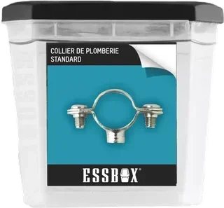 Collier plomberie ESSBOX SCELL-IT Ø25 mm simple standard boîte 50 pièces