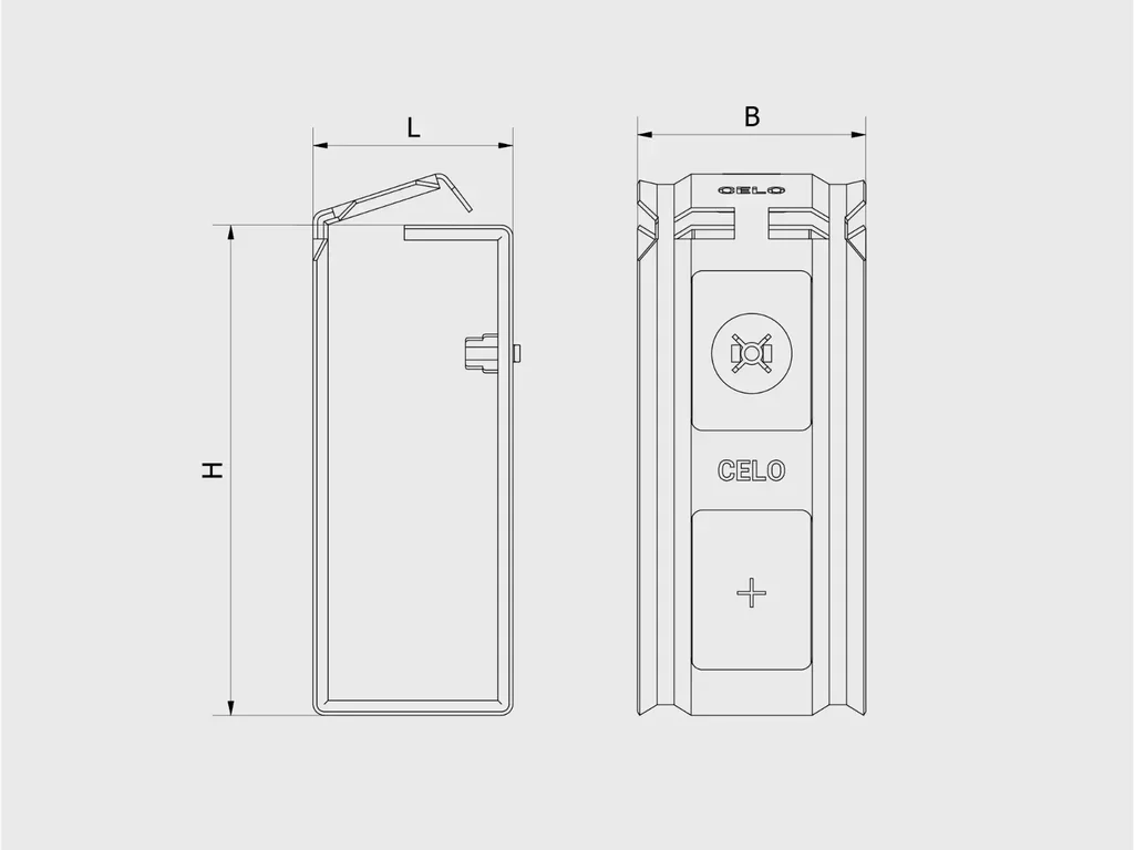 Collier fixation multi-câble CHS CELO acier galvanisé cloueur