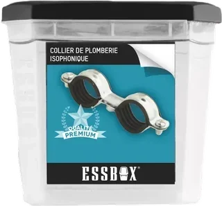 Collier plomberie ESSBOX SCELL-IT Ø14/7 mm x 150 mm boîte 25 pièces