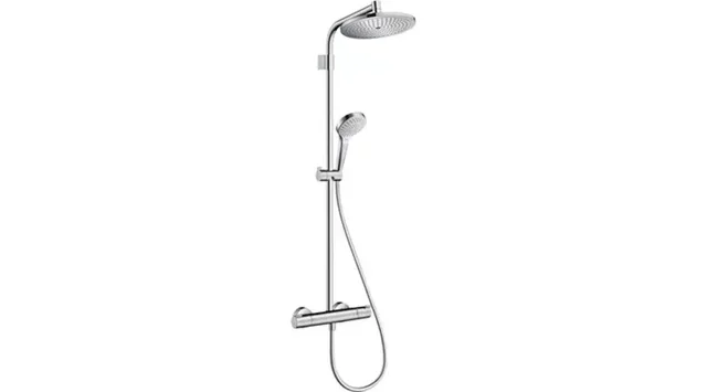 Colonne de douche Hansgrohe Croma 280 thermostatique chromé 27369000